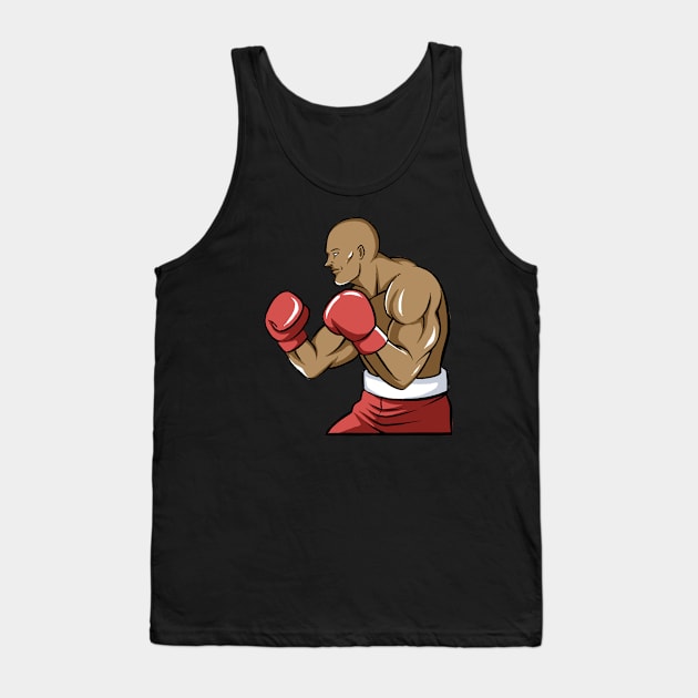 Boxer (Boxing) Tank Top by fromherotozero